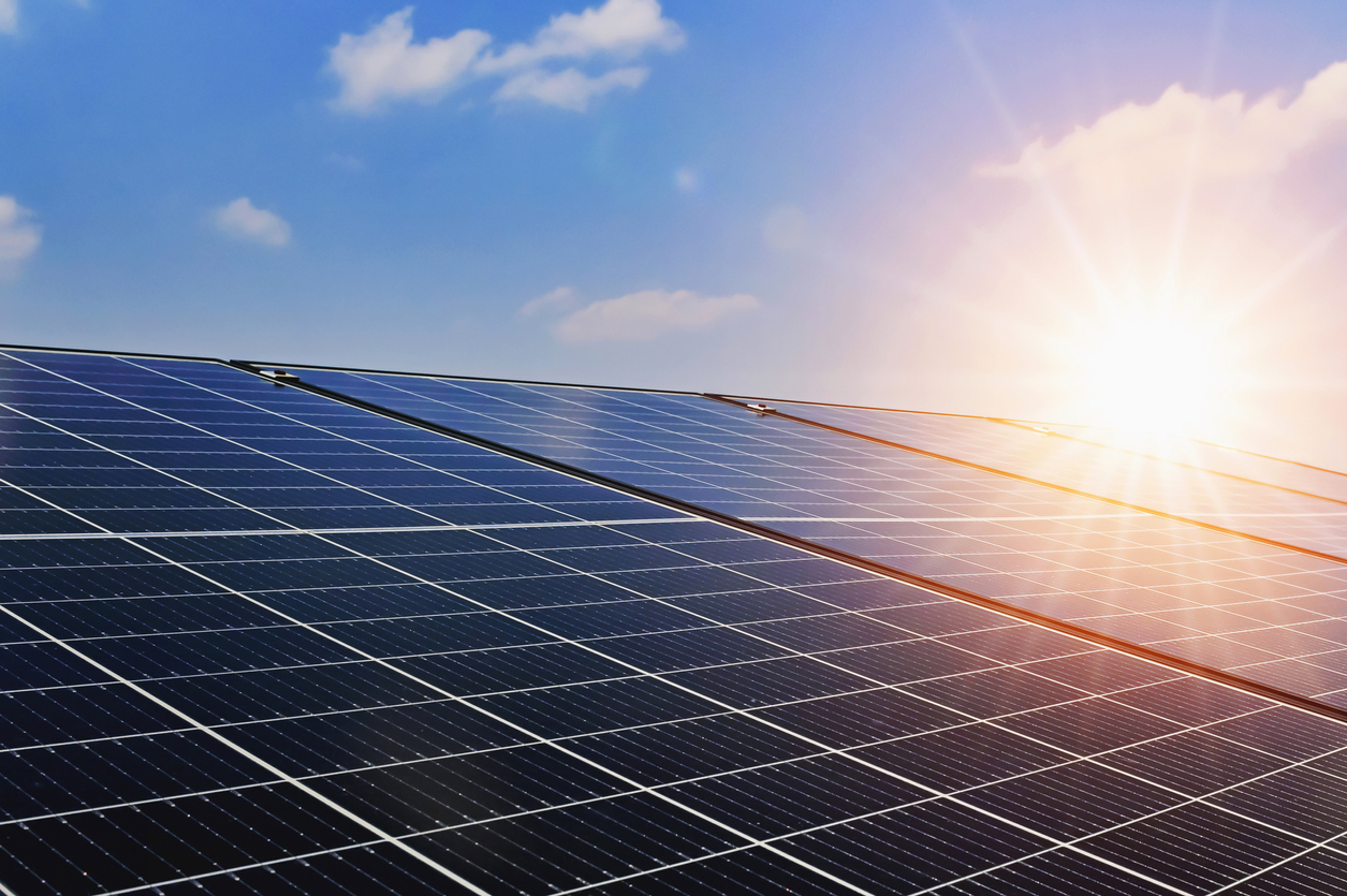 Solar installation from Tranquil IT’s existing sustainability photography